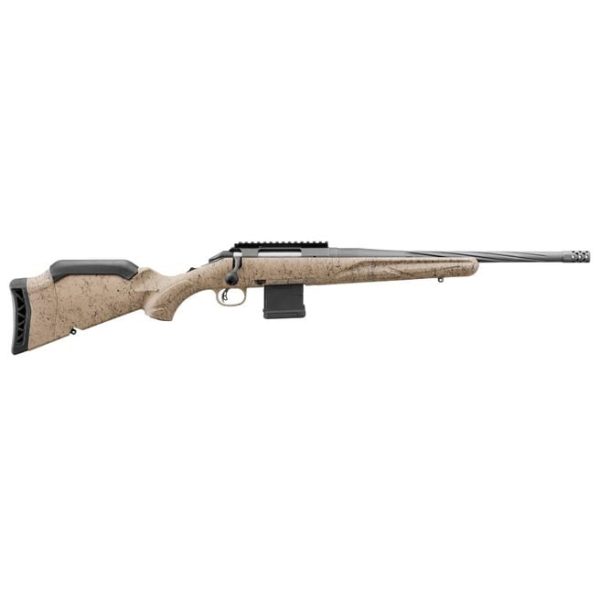 Ruger American Ranch Gen 2 FDE .300 Blackout 16.1" Threaded Barrel W/ Brake 10-Rounds