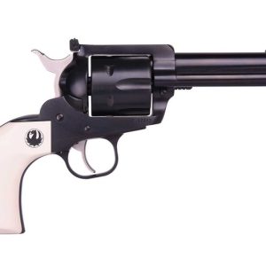 Ruger Blackhawk Flattop Black/ Simulated Ivory .45 ACP / .45 Colt 4.625" Barrel 6-Rounds