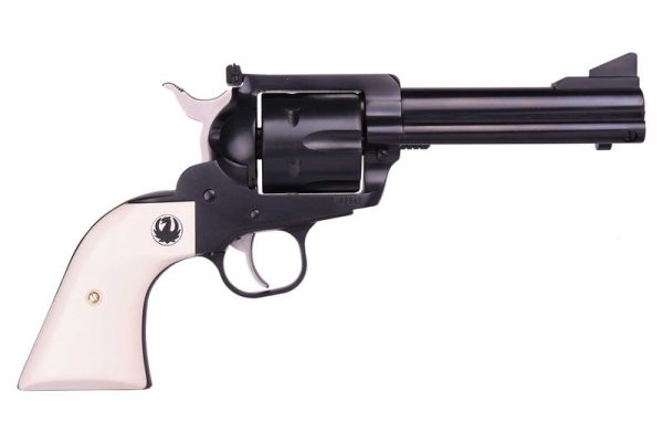 Ruger Blackhawk Flattop Black/ Simulated Ivory .45 ACP / .45 Colt 4.625" Barrel 6-Rounds