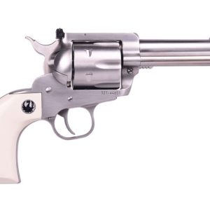 Ruger Blackhawk Flattop Stainless / Simulated Ivory .45 ACP / .45 Colt 4.625" Barrel 6-Rounds