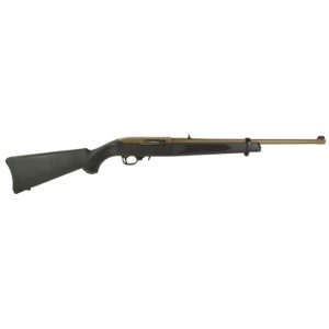 Ruger 10/22 Carbine Black / Flat Dark Earth .22 LR 18.5" Barrel 10-Rounds
