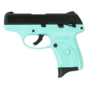 Ruger EC9s Robin's Egg Blue / Black 9mm 3.12" Barrel 7-Rounds Thumb Safety - HANDGUNS - Miami Shooters Supply
