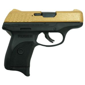 Ruger EC9s Gold Glitter Gold / Black 9mm 3.12" Barrel 7-Rounds - HANDGUNS | Miami Shooters Supply
