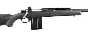 Ruger Gunsite Scout Alloy Steel / Black Composite .308 Win 16.10-inch 10Rd