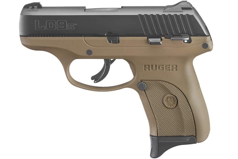 Ruger LC9s Flat Dark Earth 9mm 3.12" Barrel 7-Rounds with 3 Dot Adjustable Sights Ruger LC9s Flat Dark Earth 9mm 3.12" Barrel 7-Rounds with 3 Dot Adjustable Sights - HANDGUNS - Miami Shooters Supply