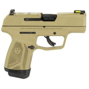 Ruger MAX-9 Flat Dark Earth 9mm 3.2" Barrel 12-Rounds Optics Ready - HANDGUNS - Miami Shooters Supply