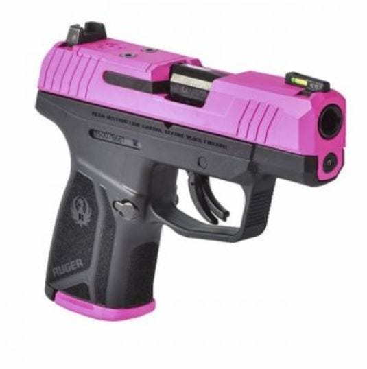 Ruger MAX 9 Pink 9mm 3.2" Barrel 12-Rounds Semi-Auto Ruger MAX 9 Pink 9mm 3.2" Barrel 12-Rounds Semi-Auto - HANDGUNS - Miami Shooters Supply