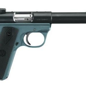 Ruger Mark III 22/45 Target Black / Blue Titanium .22 LR 5.5-inch 10Rd 1911 Style Grips - HANDGUNS - Miami Shooters Supply