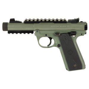 Ruger Mark IV Tactical 22/45 Jungle Green .22 LR 4.4" Barrel 10-Rounds - HANDGUNS - Miami Shooters Supply