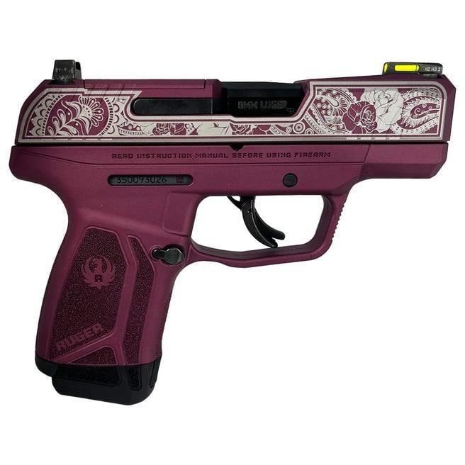 Ruger Max-9 Pro "Black Cherry Paisley" 9mm 3.2" Barrel 12-Rounds Ruger Max-9 Pro "Black Cherry Paisley" 9mm 3.2" Barrel 12-Rounds - HANDGUNS - Miami Shooters Supply