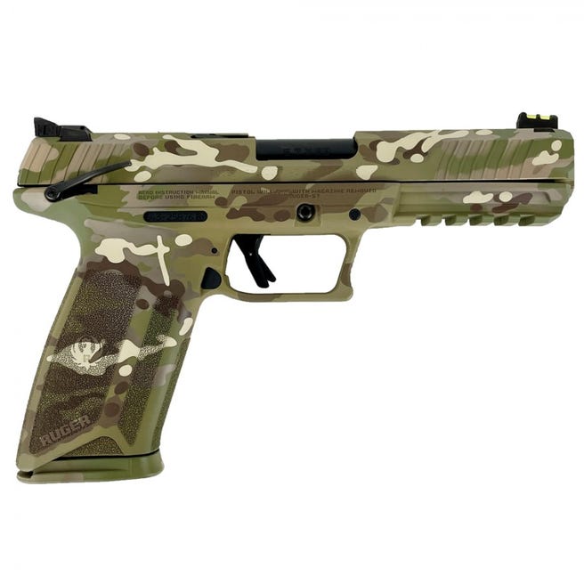 Ruger 57 Blown Deadline Multicam 5.7X28 4.94" Barrel 20-Rounds Ruger 57 Blown Deadline Multicam 5.7X28 4.94" Barrel 20-Rounds - HANDGUNS - Miami Shooters Supply