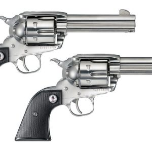 Ruger SASS Vaquero Set Stainless .357 Mag / .38 SPL 4.6" Barrel 6-Rounds