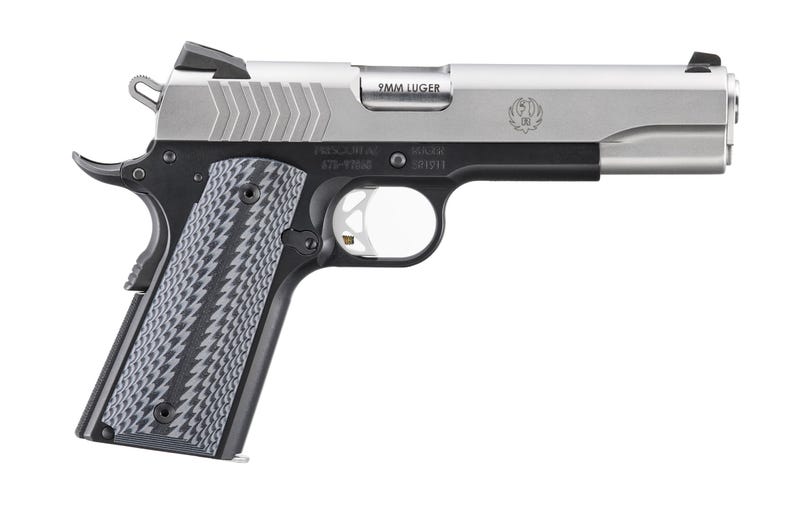 Ruger SR1911 Stainless / Black 9mm 5" Barrel 9-Rounds Ruger SR1911 Stainless / Black 9mm 5" Barrel 9-Rounds - 1911 - Miami Shooters Supply
