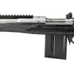 Ruger Scout Stainless Steel / Laminate Black 308 Win 18" Barrel 10-Rounds Left Hand