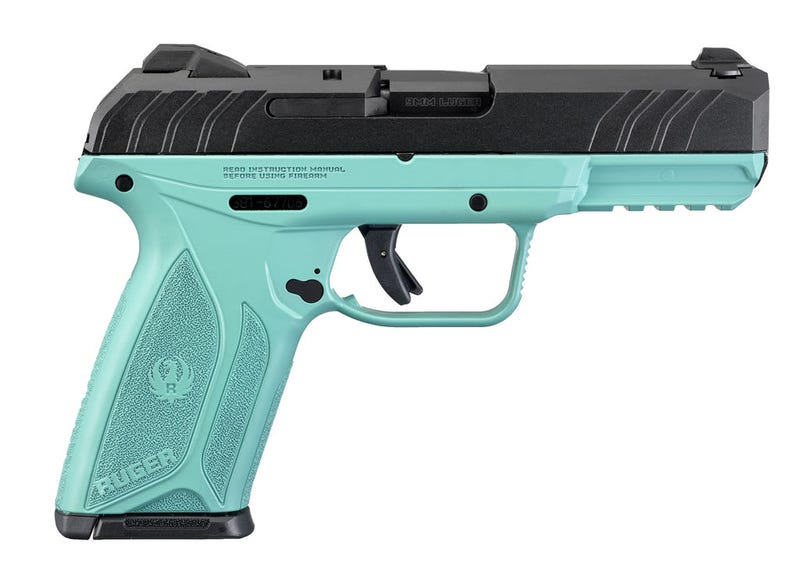 Ruger Security-9 Turquoise 9mm 4" Barrel 15-Rounds Ruger Security-9 Turquoise 9mm 4" Barrel 15-Rounds - HANDGUNS - Miami Shooters Supply