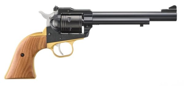 Ruger Super Wrangler Walnut / Brass .22 LR / .22 Mag 5.5" Barrel 6-Rounds