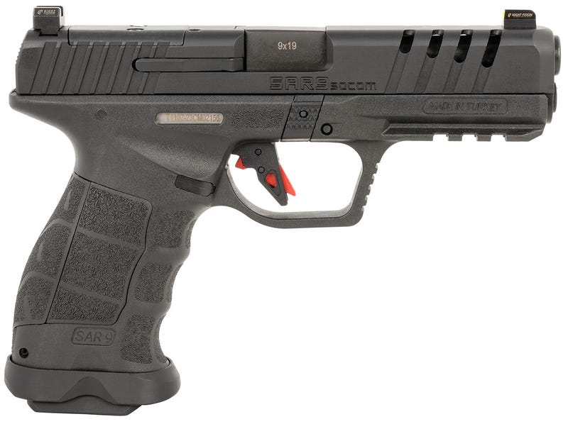 SAR USA SAR9 SOCOM 9mm 5.2" Barrel 21-Rounds SAR USA SAR9 SOCOM 9mm 5.2" Barrel 21-Rounds - HANDGUNS - Miami Shooters Supply
