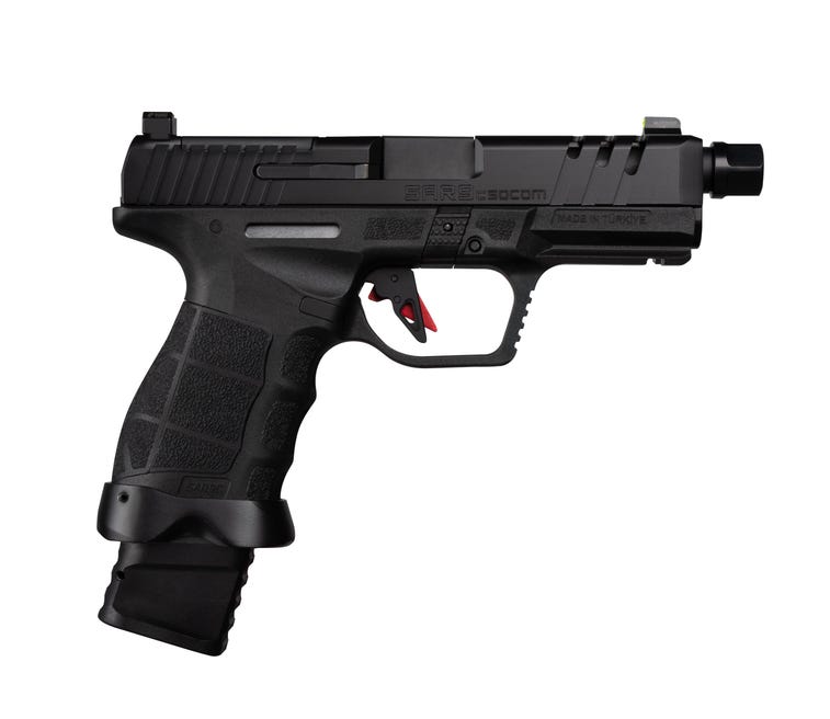 SAR USA SAR9 Socom Compact 9mm 4.5" Barrel 15/21-Rounds Optics Ready SAR USA SAR9 Socom Compact 9mm 4.5" Barrel 15/21-Rounds Optics Ready - HANDGUNS - Miami Shooters Supply