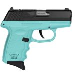 SCCY CPX-3 Turquoise 380 ACP 3.1" Barrel 10 Rounds Optics Ready