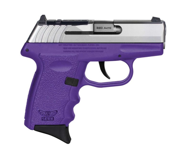 SCCY CPX-3 Purple/Stainless 380 ACP 3.1" Barrel 10 Rounds Optics Ready SCCY CPX-3 Purple/Stainless 380 ACP 3.1" Barrel 10 Rounds Optics Ready - HANDGUNS - Miami Shooters Supply