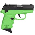 SCCY CPX-4 Lime Frame/Black Slide 380 ACP 2.96" Barrel 10-Rounds MS
