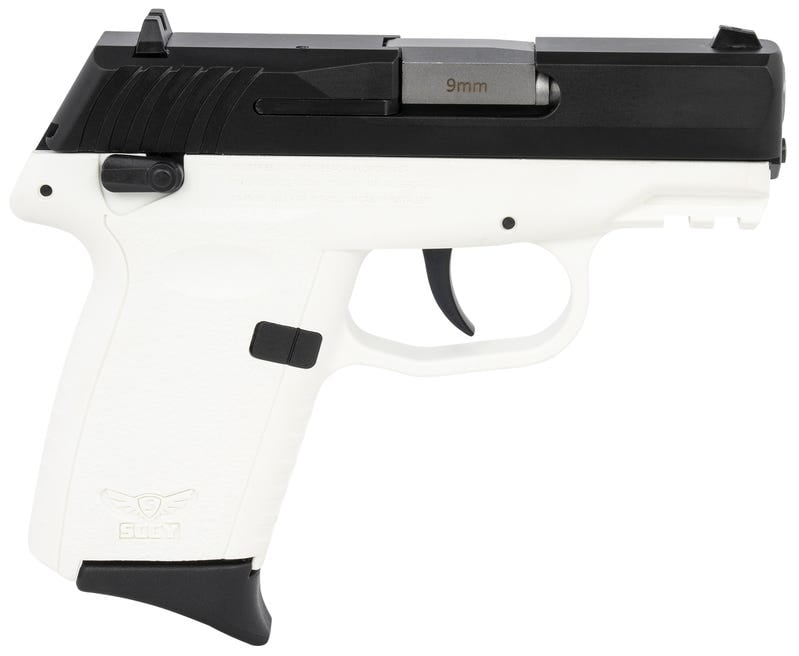 SCCY CPX-1 Gen3 White 9mm 3.1" Barrel 10-Rounds Ambidextrous Safety SCCY CPX-1 Gen3 White 9mm 3.1" Barrel 10-Rounds Ambidextrous Safety - HANDGUNS - Miami Shooters Supply