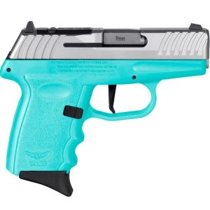 SCCY DVG-1 RDR Light Blue /Stainless 9mm 3.1 Barrel 10-Rounds - HANDGUNS - Miami Shooters Supply