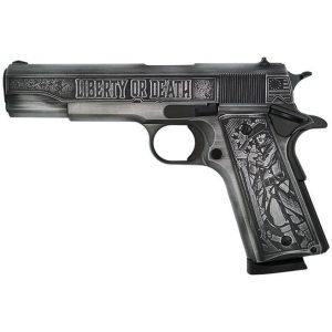 SDS Imports 1911 A1 Service "Liberty or Death" Grey .45 ACP 5" Barrel 8-Rounds - 1911 - Miami Shooters Supply
