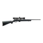 Savage 93R17-F 17HMR BL/SYN AT with 3-9SC