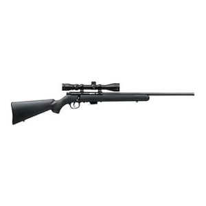 Savage 93R17-F 17HMR BL/SYN AT with 3-9SC