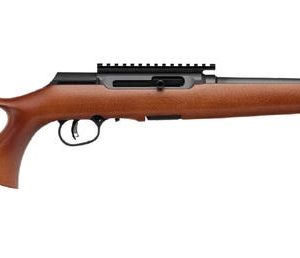 Savage A22 Wood .22 LR 18" Barrel 10-Rounds Thumbhole Stock