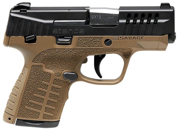 Savage Stance FDE 9mm 3.2" Barrel 7-Rounds