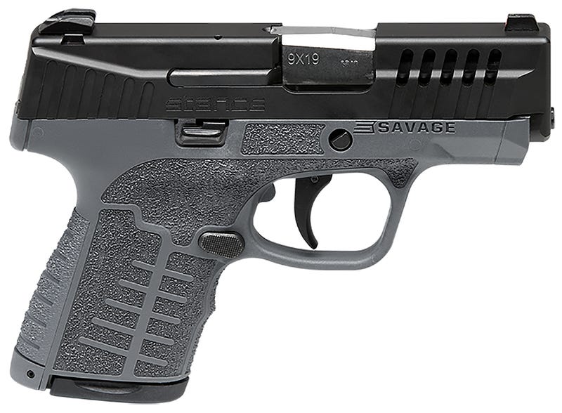 Savage Stance Gray 9mm 3.2" Barrel 8-Rounds TruGlo Night Sights Savage Stance Gray 9mm 3.2" Barrel 8-Rounds TruGlo Night Sights - HANDGUNS - Miami Shooters Supply
