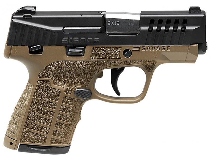 Savage Arms Stance 9mm FDE 3.20" Barrel 10-Rounds Savage Arms Stance 9mm FDE 3.20" Barrel 10-Rounds - HANDGUNS - Miami Shooters Supply
