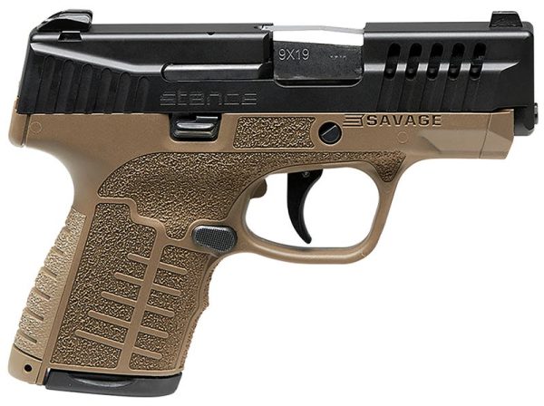 Savage Stance Flat Dark Earth 9mm 3.2" Barrel 10-Rounds