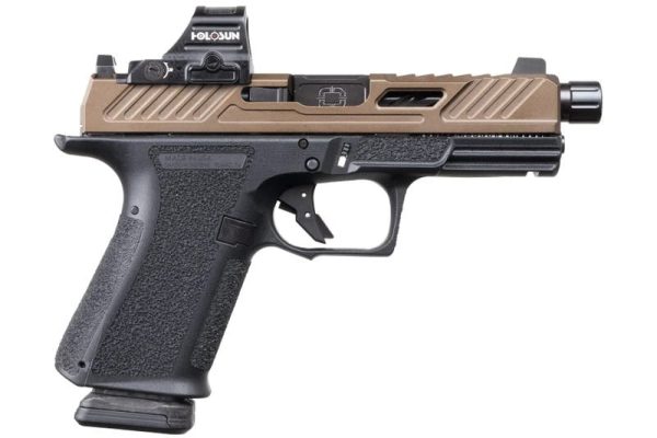 Shadow Systems MR920 Elite Holosun Bundle Black / Bronze 9mm 4.5" Barrel 15-Rounds