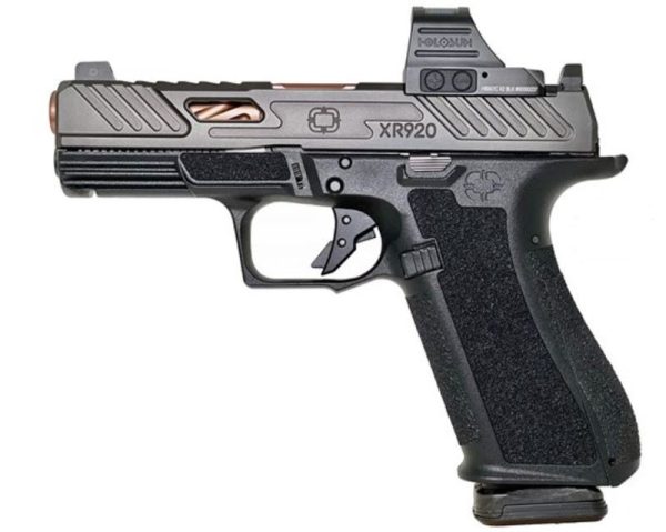 Shadow Systems XR920 Elite 9MM 4" Barrel 17 Rounds BK/BZ HS