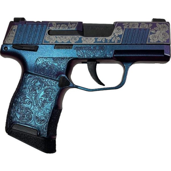 Sig Sauer P365 Optic Ready "Guns & Roses" Mongoose Purple 9mm 3.1" Barrel 10-Rounds