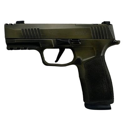 Sig Sauer P365 XMACRO Bazooka Green 9mm 3.1" Barrel 17-Rounds Sig Sauer P365 XMACRO Bazooka Green 9mm 3.1" Barrel 17-Rounds - HANDGUNS - Miami Shooters Supply