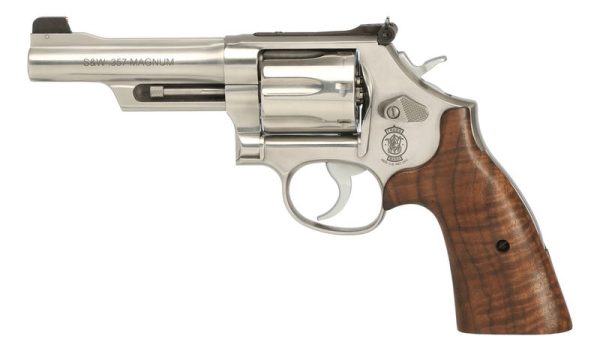 Smith and Wesson 686 Plus Mountain Gun Brushed Stainless .357 Mag / .38 SPL 4" Barrel 7-Rounds