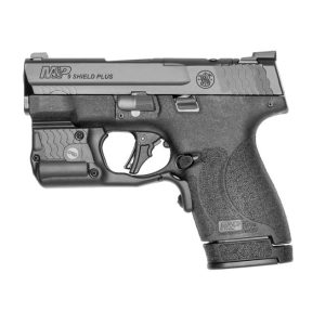 Smith and Wesson M&P Shield Plus 9mm 3.1" Barrel 13-Rounds w/Green CT Laserguard Pro - HANDGUNS - Miami Shooters Supply