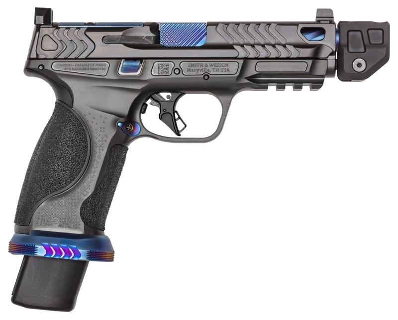 Smith and Wesson M&P9 M2.0 Metal HD Spec V Grey 9mm 4.87" Barrel 23-Rounds Smith and Wesson M&P9 M2.0 Metal HD Spec V Grey 9mm 4.87" Barrel 23-Rounds - HANDGUNS - Miami Shooters Supply