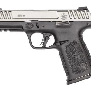 Smith and Wesson SD9 2.0 Black / Stainless 9mm 4" Barrel 10-Rounds