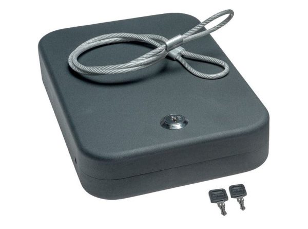 Snap Safe Lock Box XL Key Entry 1 Handgun 10" W x 7" H x 2" D