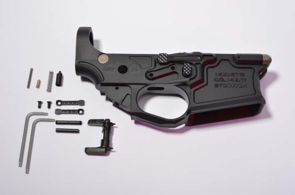 Spike's Tactical Billet Lower Gen 2 Black with Parts Kit