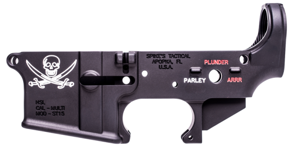 Spikes Tactical Calico Jack Stripped Lower Receiver Multi-Cal