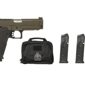 Springfield Armory 1911 DS Prodigy AOS OD Green 9mm 4.25" Barrel 20-Rounds w/ 5 Mags, Bag