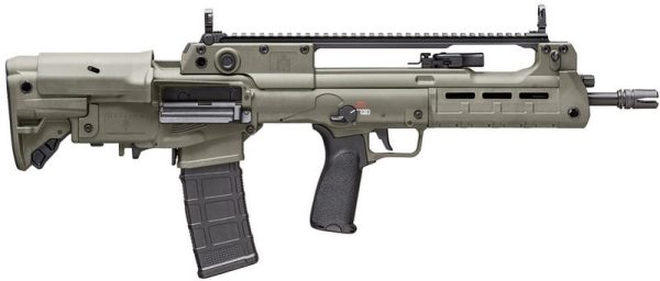 Springfield Armory Hellion OD Green 5.56 / .223 Rem 16" Barrel 30-Rounds w/ CTC CTS-103 Red/Green Dot