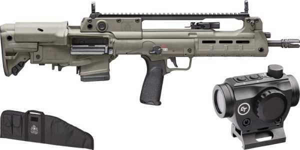 Springfield Armory Hellion OD Green 5.56 16" Barrel 10-Rounds w/ CTS-103 Red/Green Dot