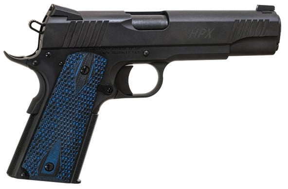 Standard Manufacturing 1911 HPX Black / Blue .45 ACP 5" Barrel 7-Rounds Standard Manufacturing 1911 HPX Black / Blue .45 ACP 5" Barrel 7-Rounds - 1911 - Miami Shooters Supply